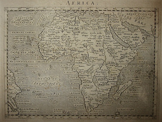 Magini Giovanni Antonio Africa 1620 Padova